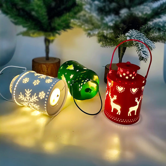 Christmas Candle Lights | LED Small Lanterns | Nordic Style Electronic Candles
