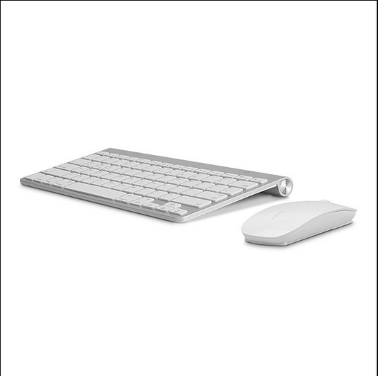 Wireless USB Slim Mouse and Mini Keyboard