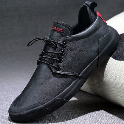 Men’s Lace-up Fashion Leather Casual Shoes