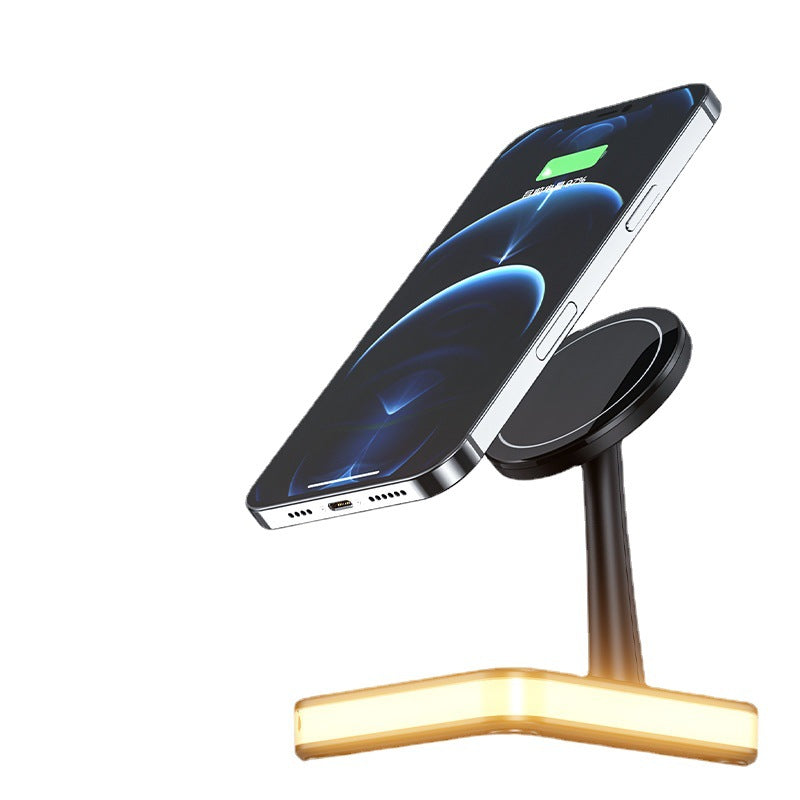 4 In 1 Magnetic Wireless Charger Stand | Fast Charging Station