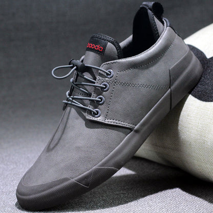 Men’s Lace-up Fashion Leather Casual Shoes