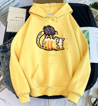 Creative Personality Pattern Hooded Sweater